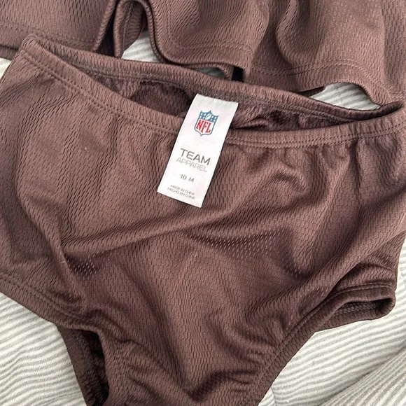 NFL Cleveland browns baby girl outfit size 18 months - Picture 5 of 8